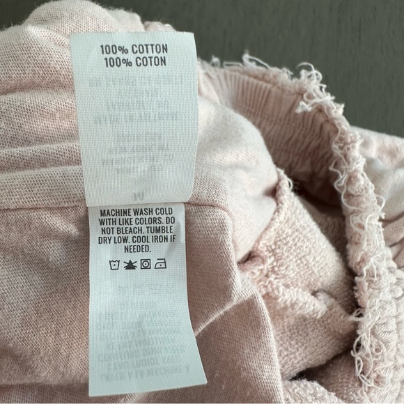 AERIE Layered Weekend Ruffle Raw Edge Miniskirt Pale Pink Size Medium - Picture 12 of 12